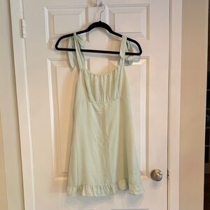 A&F Light Green Mini Dress